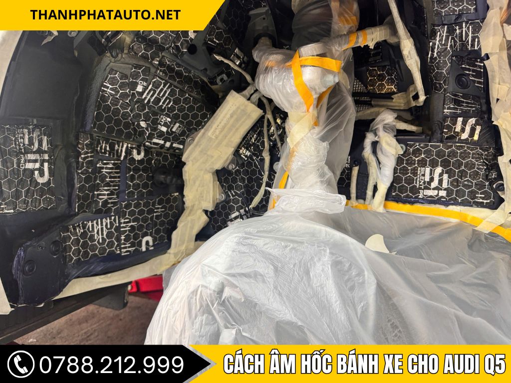 Cách Âm Hốc Bánh Xe Cho Audi Q5