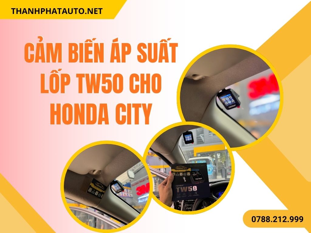 Cảm biến áp suất lốp TW50 cho Honda City