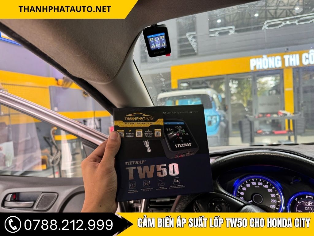 Cảm biến áp suất lốp TW50 cho Honda City