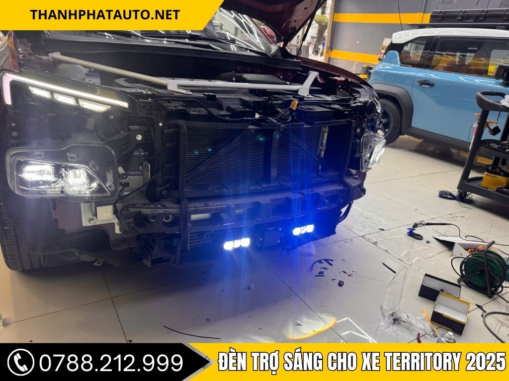Đèn trợ sáng cho xe Territory 2025