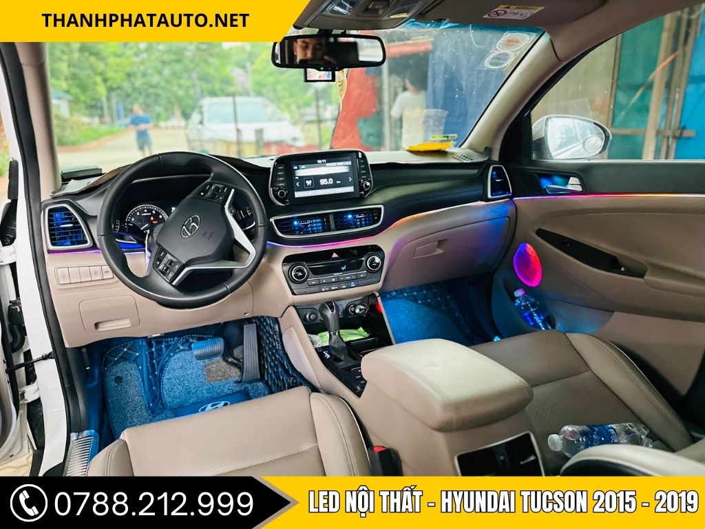 LED Nội Thất Hyundai Tucson 2015–2019