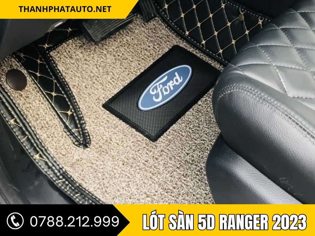 Lót Sàn 5D Cho Ranger 2023 