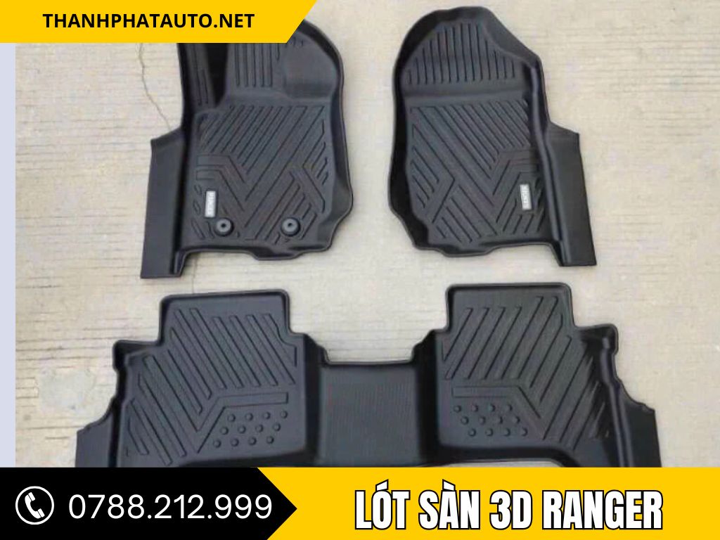 Lót Sàn 3D Cho Ranger