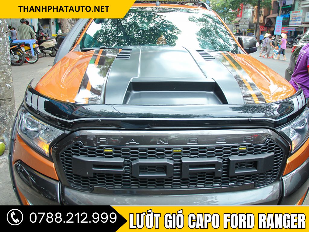 Hình Ảnh Lướt Gió Capo Cho Ford Ranger