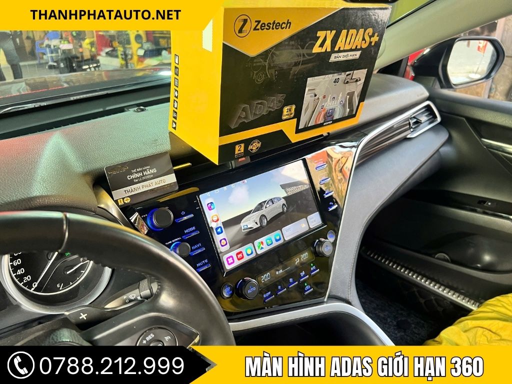 Màn hình ADAS giới hạn 360 Cho Camry 2.5q 2019