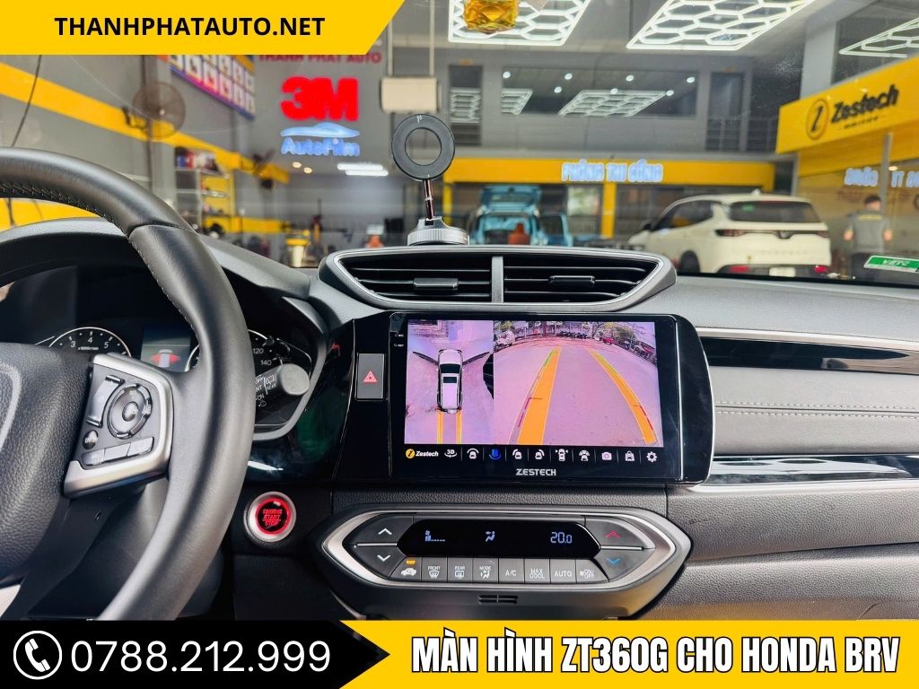 Hình Ảnh Màn Hình ZT360G Cho Honda BRV