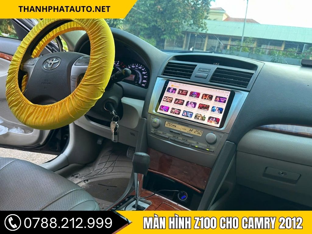 Hình Ảnh Màn Hình Z100 Cho Camry 2012