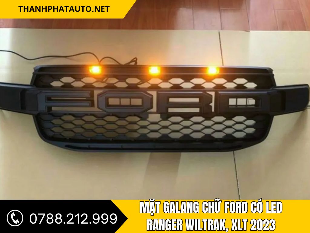 Mặt Galang Chữ Ford Có LED Ranger