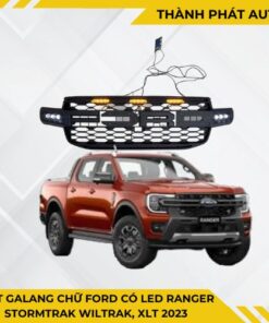 Hình Ảnh Mặt Galang Chữ Ford Có LED Cho Ranger Stormtrak, Wildtrak, XLT 2023