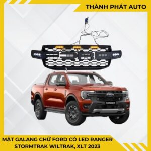 Hình Ảnh Mặt Galang Chữ Ford Có LED Cho Ranger Stormtrak, Wildtrak, XLT 2023