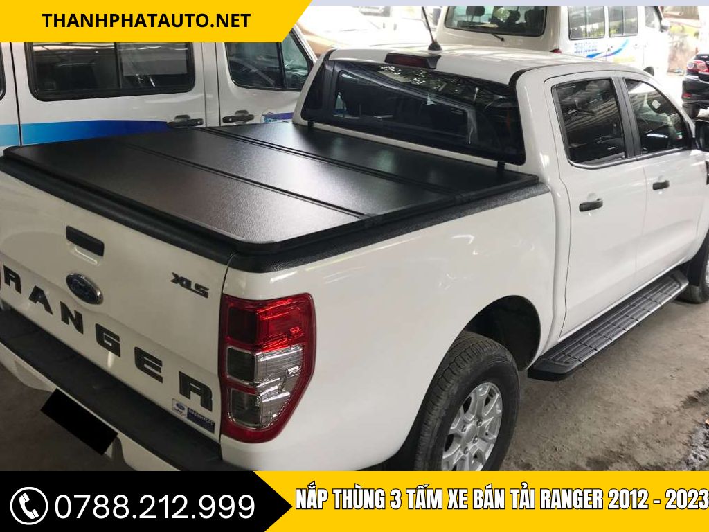 Nắp Thùng 3 Tấm Xe Bán Tải Ranger 2012 – 2023
