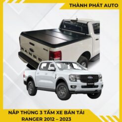 Nắp Thùng 3 Tấm Xe Bán Tải Ranger 2012 – 2023