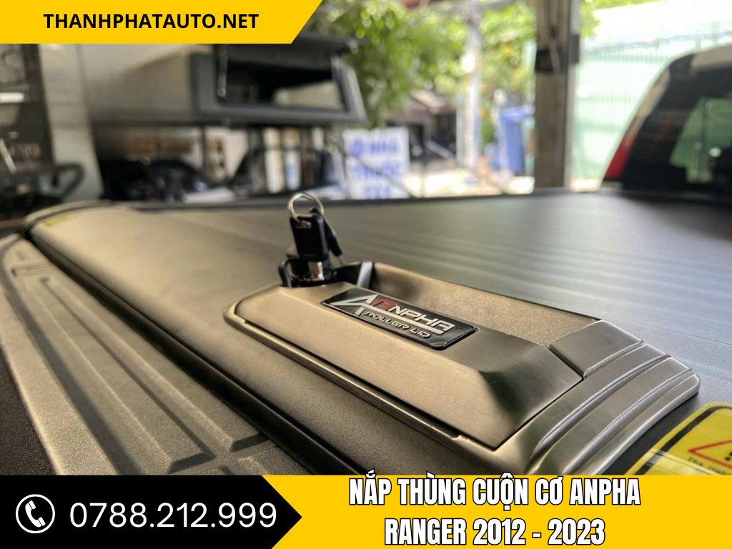 Hình Ảnh Nắp Thùng Cuộn Cơ Anpha Cho Ranger 2012, 2013, 2014, 2015, 2016, 2017, 2018, 2019, 2020, 2021, 2022, 2023