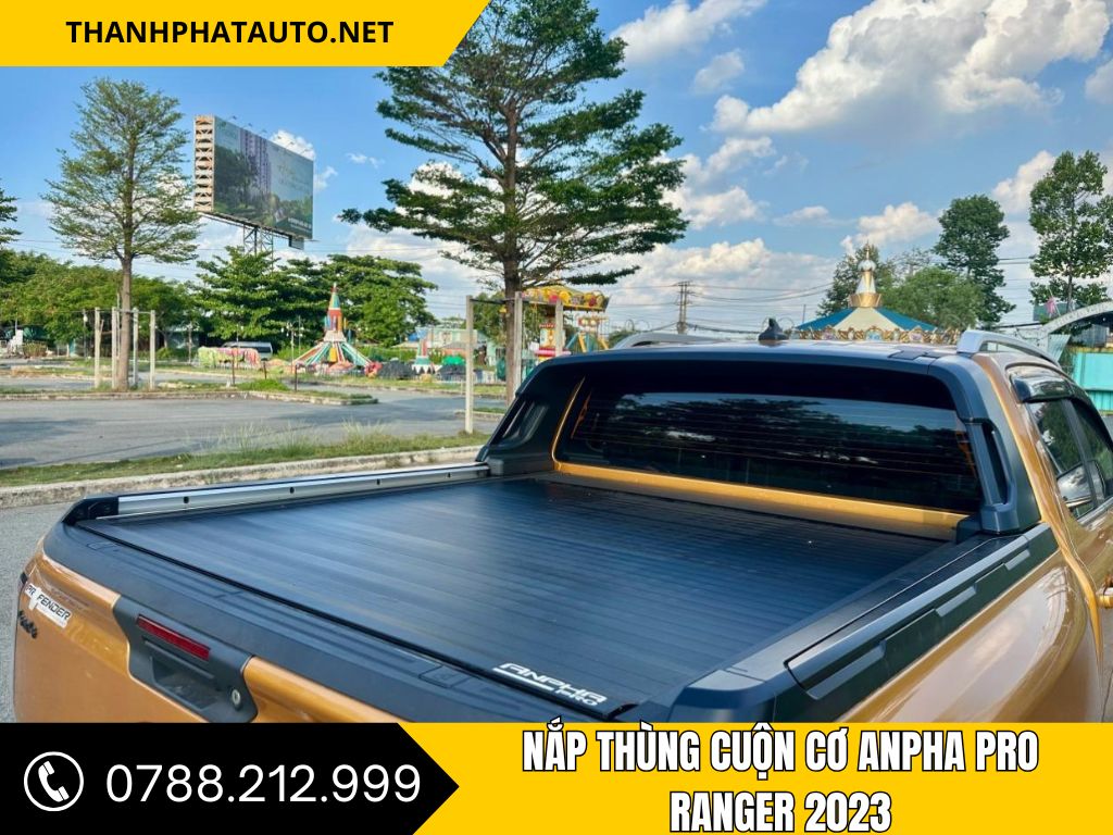 Nắp Thùng Cuộn Cơ Anpha Pro Cho Ranger 2023