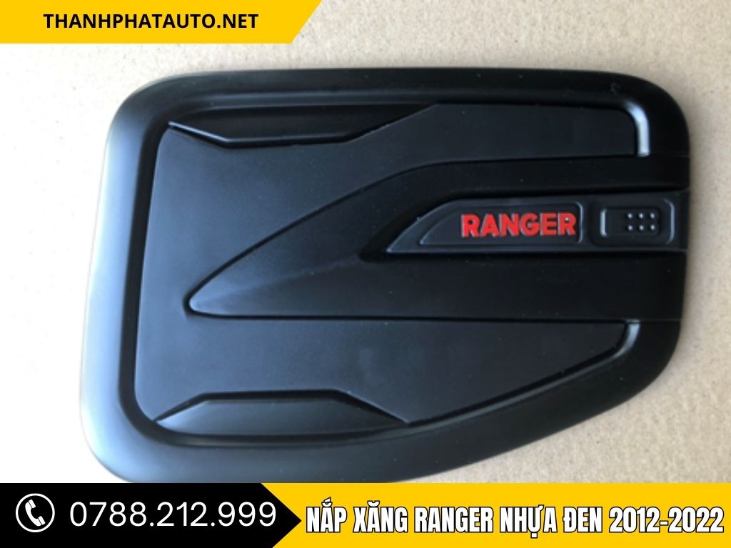 Nắp Xăng Ranger Nhựa Đen 2012-2022
