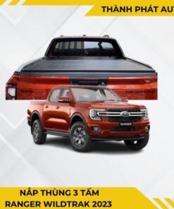 Nắp thùng 3 tấm Ranger Wildtrak 2023