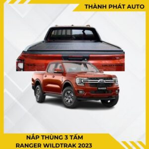 Nắp thùng 3 tấm Ranger Wildtrak 2023