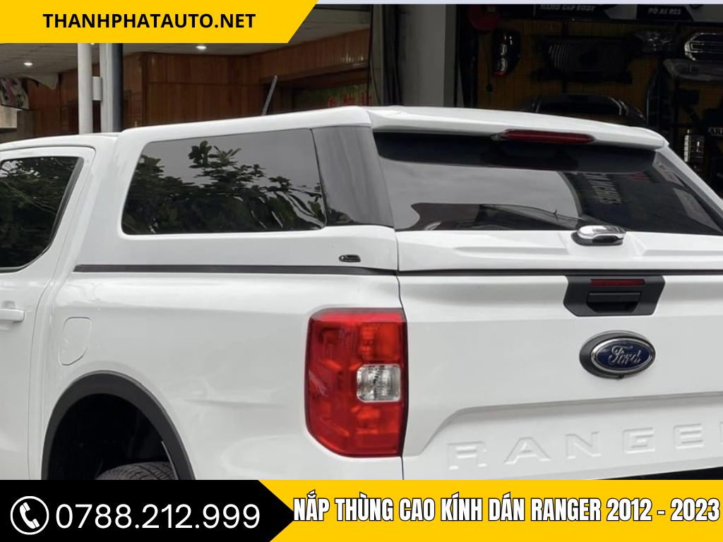 Nắp Thùng Cao Kính Dán Cho Ranger 2012–2023