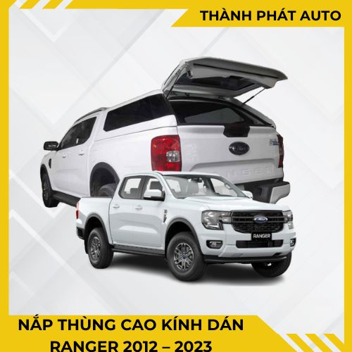 Hình Ảnh Nắp Thùng Cao Kính Dán Cho Ranger 2012, 2013, 2014, 2015, 2016, 2017, 2018, 2019, 2020, 2021, 2022, 2023