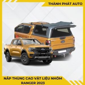 Nắp thùng cao vật liệu nhôm - Ranger 2023