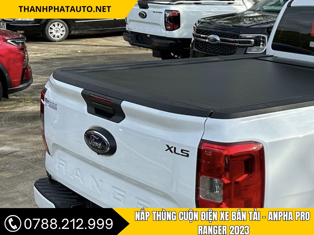 Nắp Thùng Cuộn Điện Xe Bán Tải – Anpha Pro - Ranger 2023