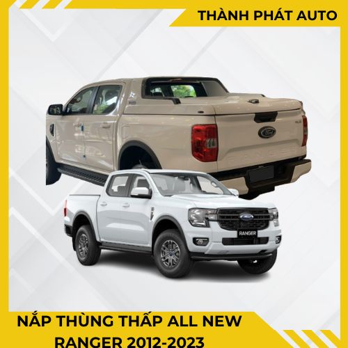 Nắp thùng thấp All new Ranger 2012, 2013, 2014, 2015, 2016, 2017, 2018, 2019, 2020, 2021, 2022, 2023