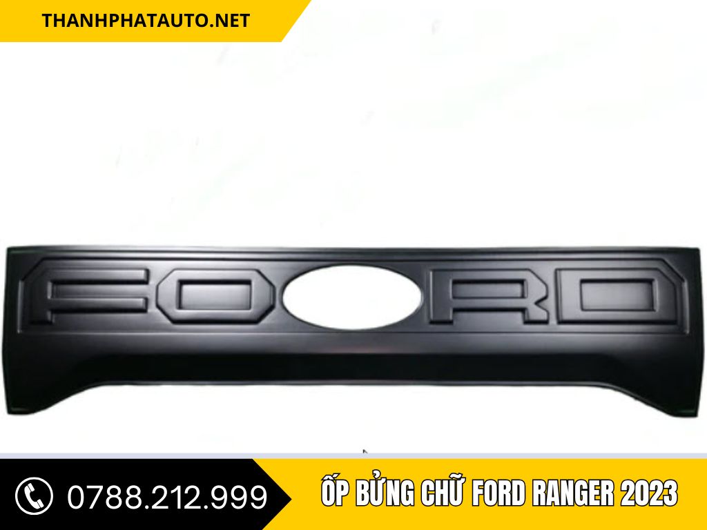 Ốp bửng chữ Ford Ranger 2023