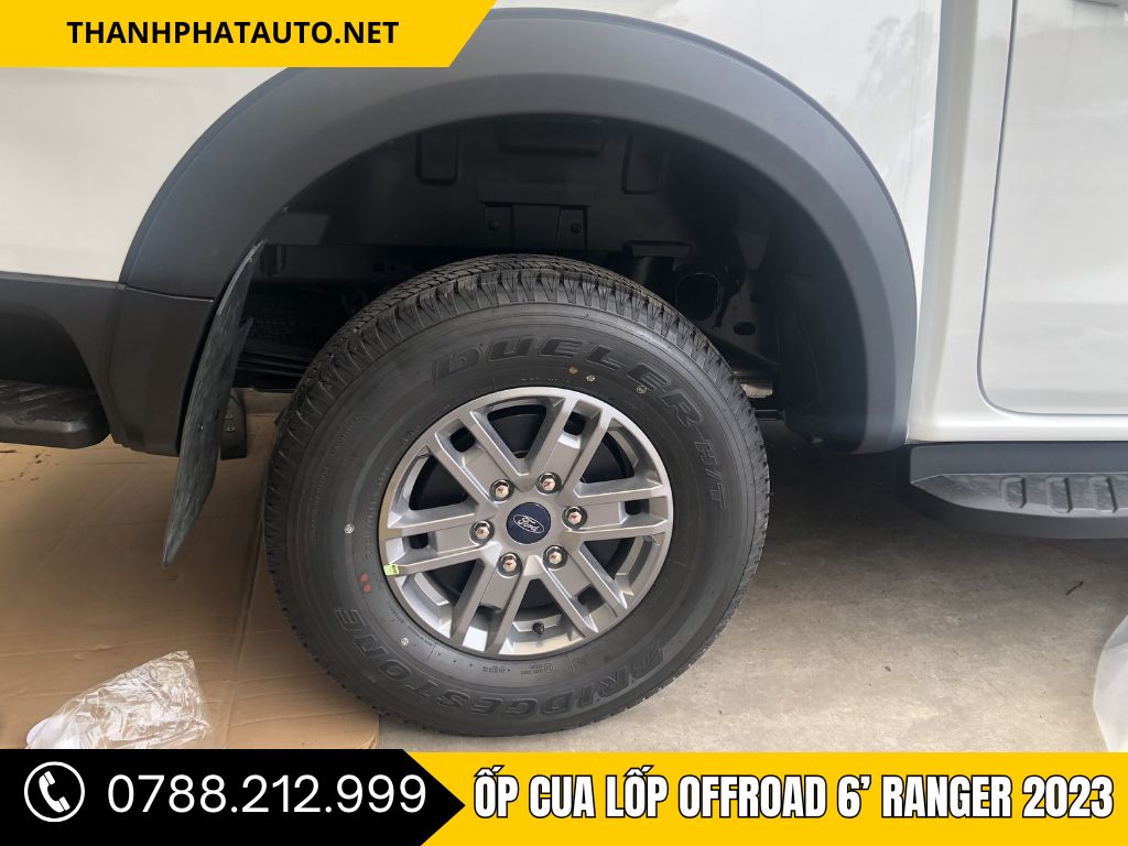Hình Ảnh Ốp Cua Lốp Offroad 6’ Ranger 2023