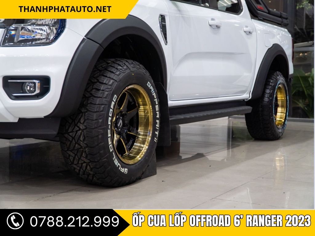 Ốp Cua Lốp Offroad 6’ Ranger 2023