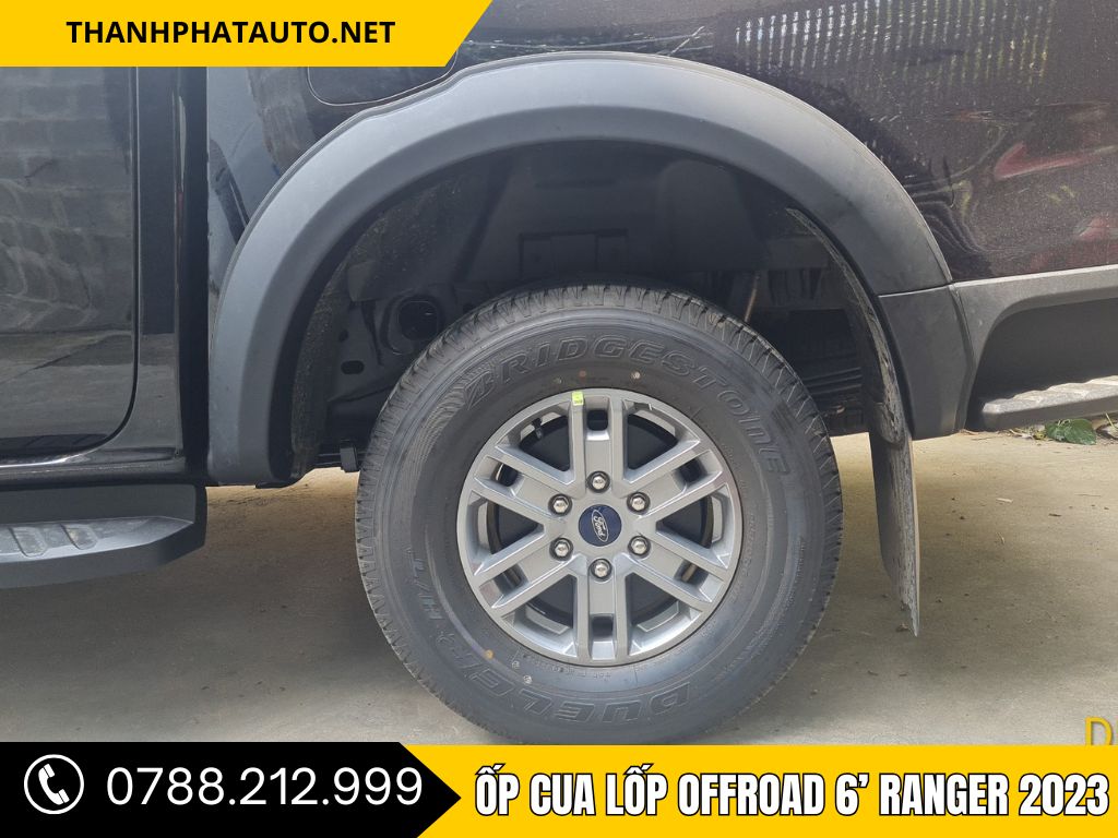 Hình Ảnh Ốp Cua Lốp Offroad 6’ Ranger 2023
