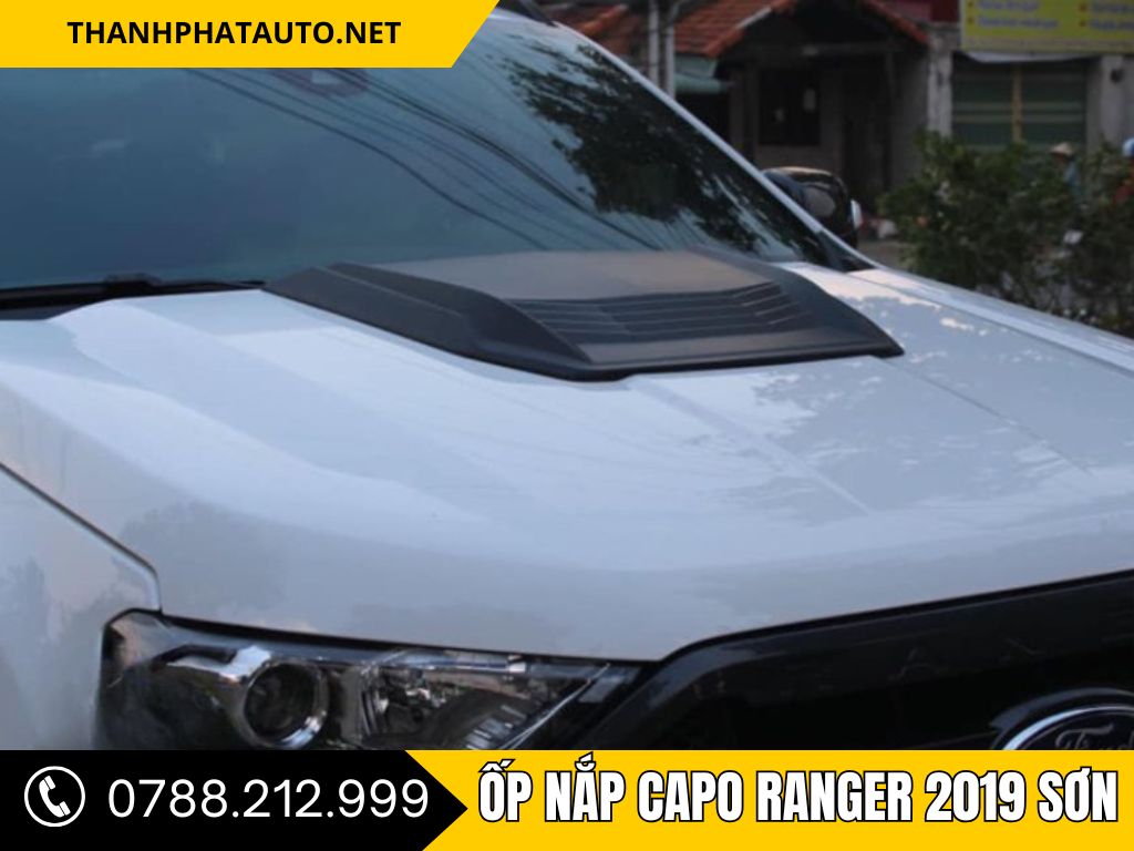 Ốp Nắp Capo Ranger 2019