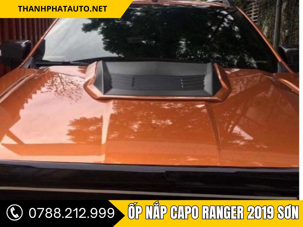 Ốp Nắp Capo Ranger 2019