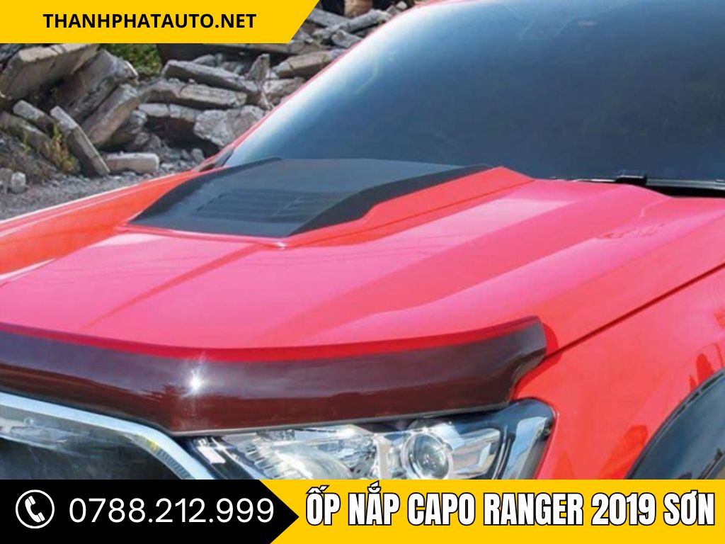 Ốp Nắp Capo Ranger 2019
