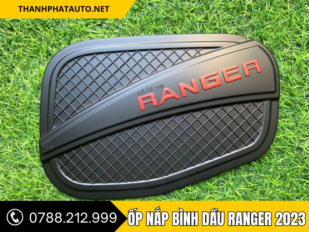 Ốp Nắp Bình Dầu Cho Ranger 2023