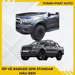 Ốp Vè Ranger 2019 Standard Màu Đen