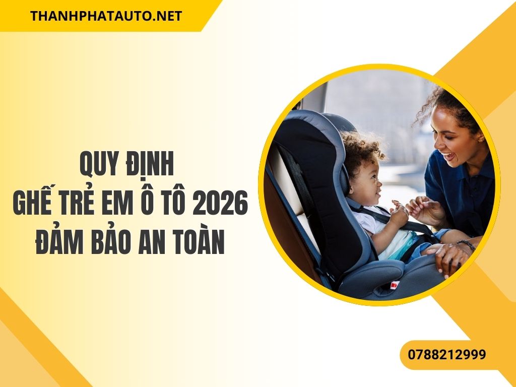 Quy Định Ghế Trẻ Em Ô Tô - An Toàn Cho Bé Khi Di Chuyển