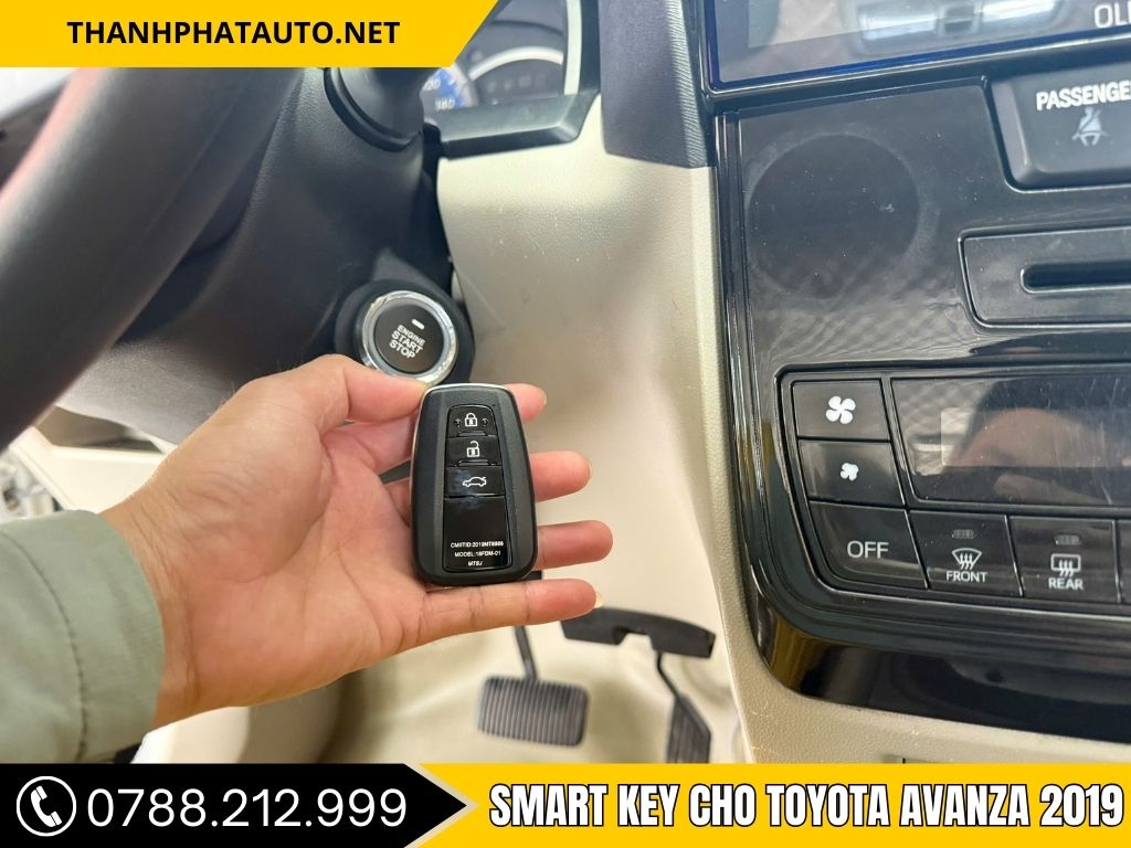 Smart Key Cho Xe Toyota