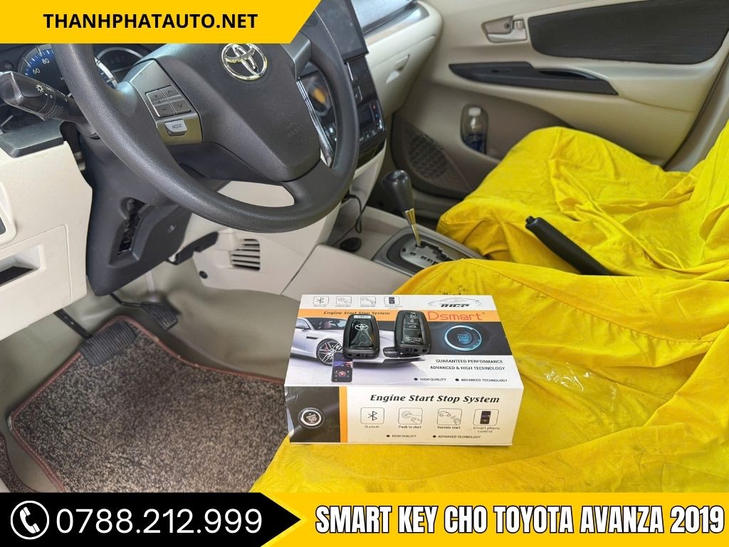 Smart Key Cho Toyota Avanza 2019