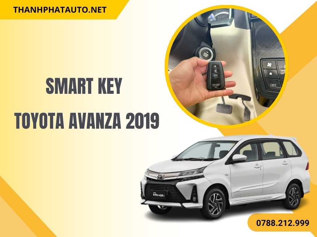 Smart Key Cho Toyota Avanza 2019