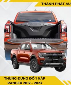 Hình Ảnh Thùng Đựng Đồ 1 Nắp Cho Ranger 2012, 2013, 2014, 2015, 2016, 2017, 2018, 2019, 2020, 2021, 2022, 2023
