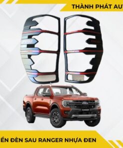 Viền Đèn Sau Ranger Nhựa Đen