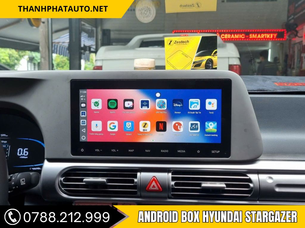 Android Box Cho Xe Hyundai Stargazer 2023, 2024, 2025
