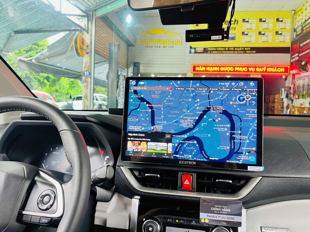 Hệ điều hành Android trên màn hình ô tô