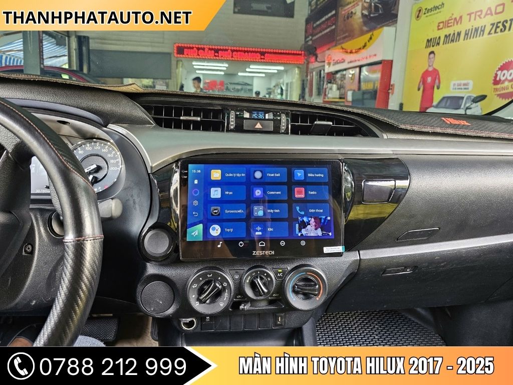 Màn Hình Toyota Hilux 2017-2025