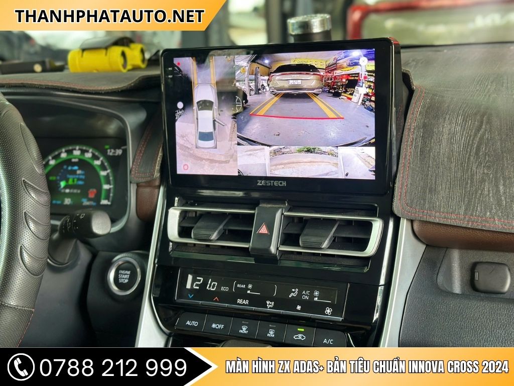 Màn Hình ZX ADAS+ Bản Tiêu Chuẩn Innova Cross 2024