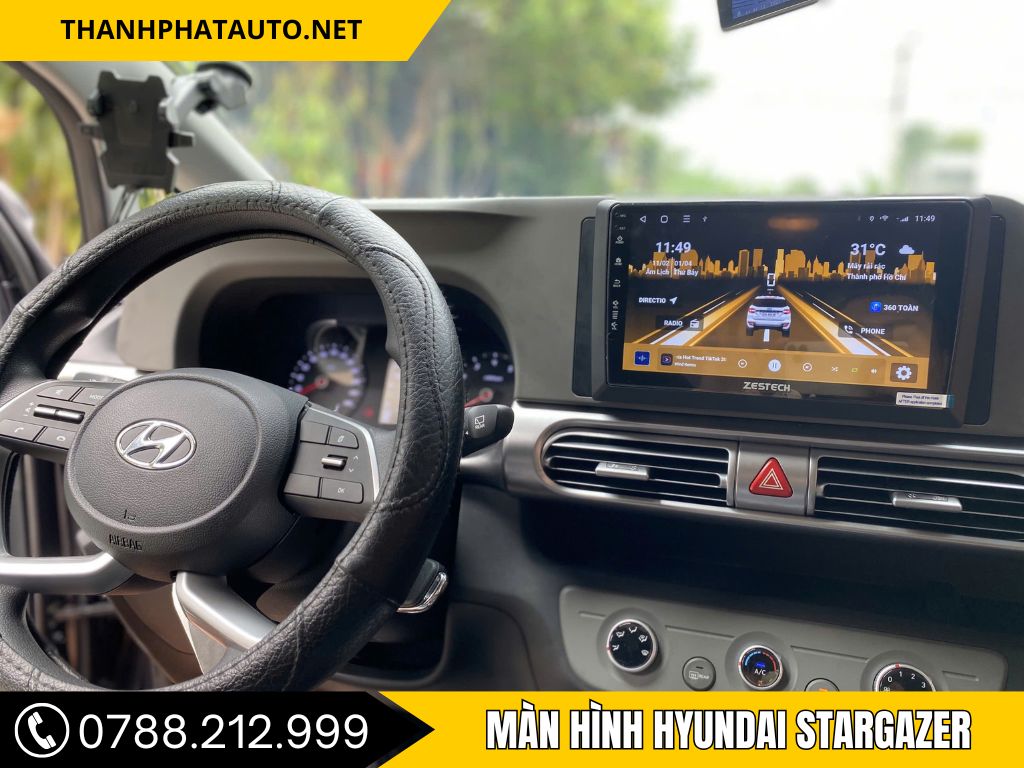 Vì Sao Hyundai Stargazer Nên Nâng Cấp Màn Hình Android?