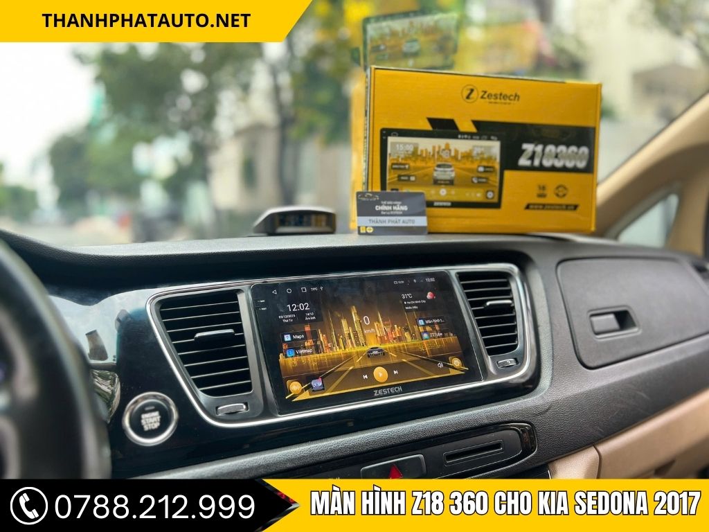 Màn Hình Z18 360 Cho Kia Sedona 2017