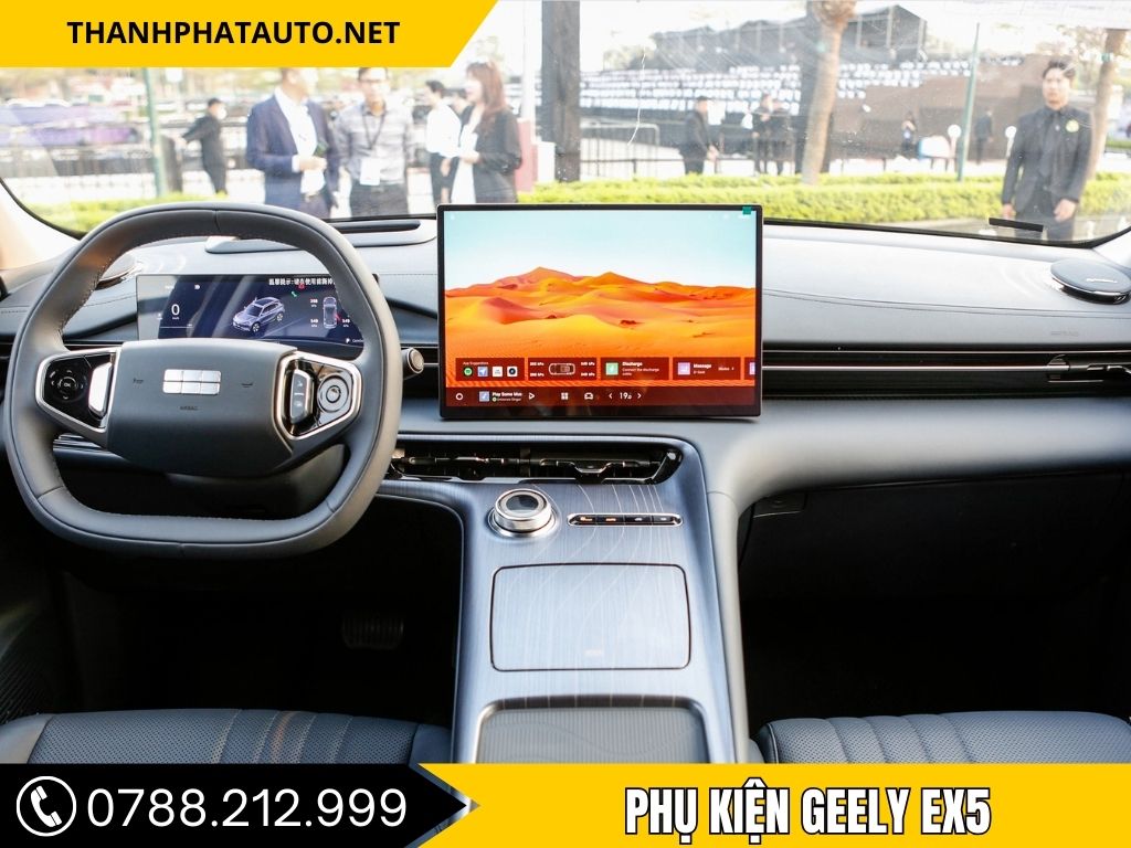 Hình Ảnh Lắp Đặt Phụ Kiện Geely EX5