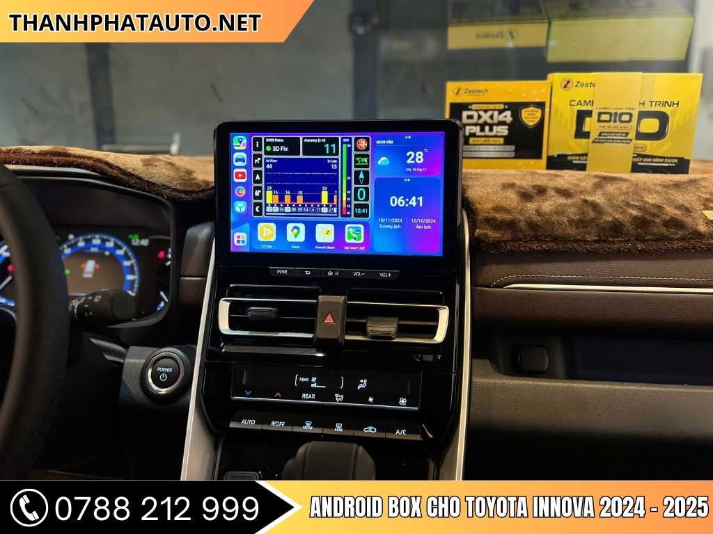 Android Box Toyota Innova 2024-2025