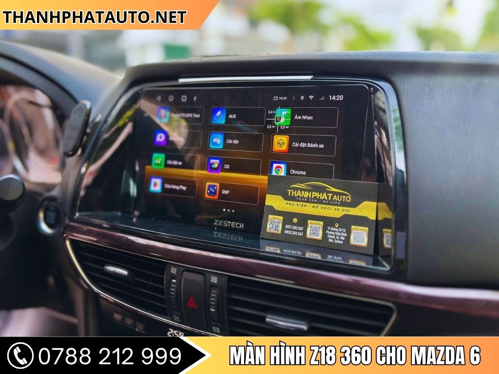 Màn hình Z18 360 cho Mazda 6